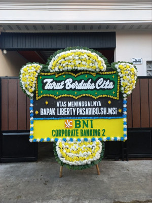 Papan Bunga Duka di Cicaheum