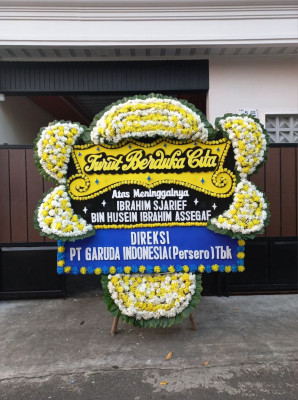 Papan Bunga Duka di Cicaheum
