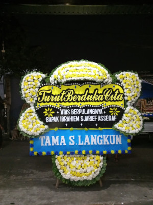 Papan Bunga Duka di Cicaheum