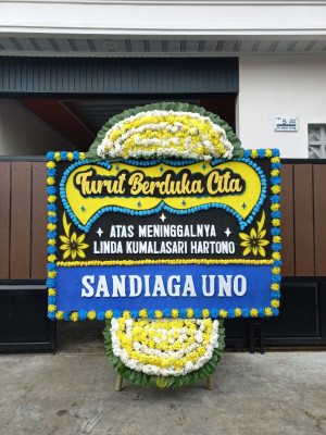 Papan Bunga Duka di Cicaheum