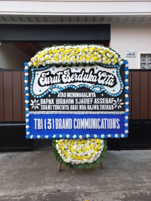 Papan Bunga Duka di Cicaheum
